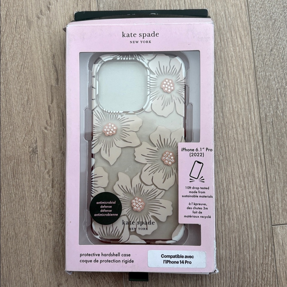 Kate Spade Floral iPhone case